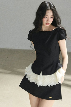 Youthful A-Line Puffy Skirt