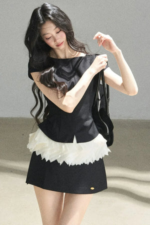 Youthful A-Line Puffy Skirt