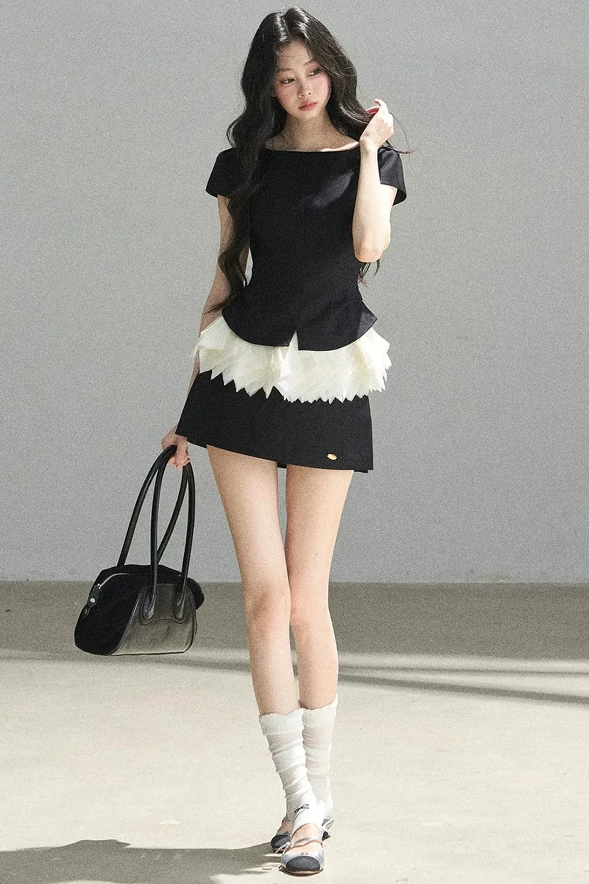 Youthful A-Line Puffy Skirt