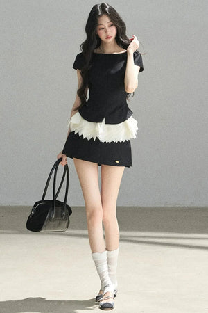 Youthful A-Line Puffy Skirt