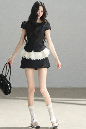 Youthful A-Line Puffy Skirt
