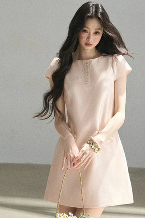 Youthful Shimmer Lace Dress