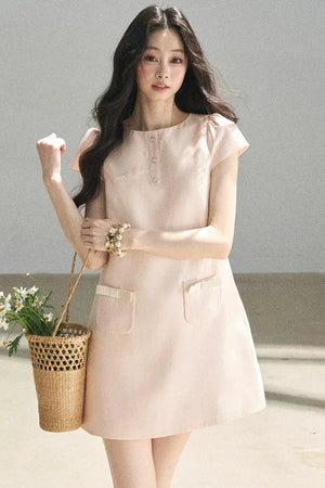 Youthful Shimmer Lace Dress