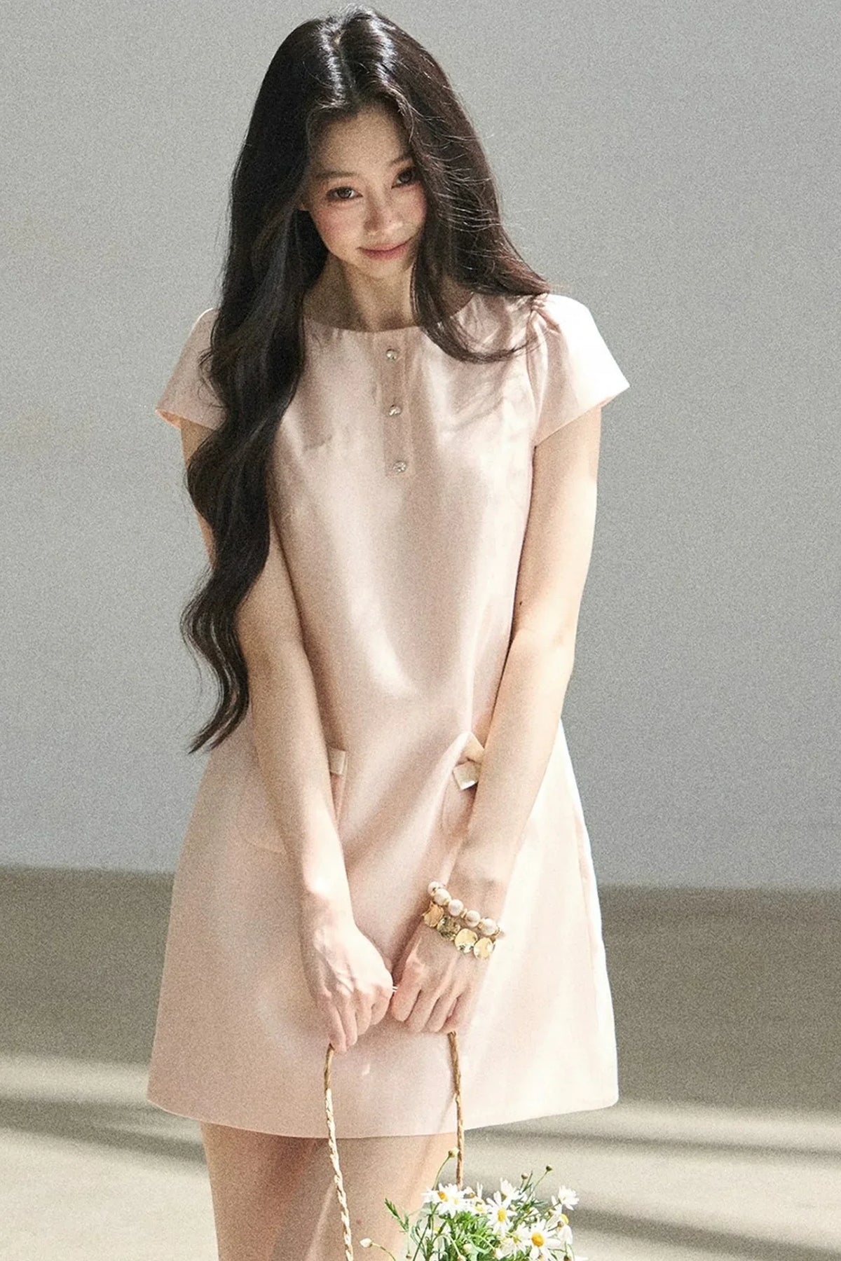 Youthful Shimmer Lace Dress