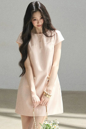 Youthful Shimmer Lace Dress