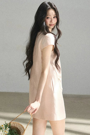 Youthful Shimmer Lace Dress