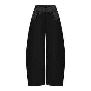 Yuan Boundary Double Waist Pants