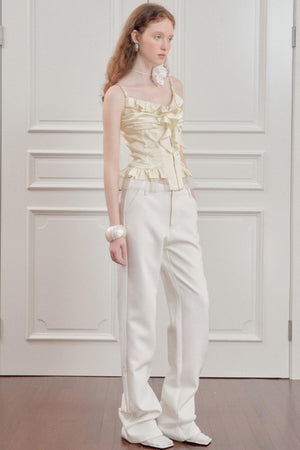 Yuan Elegance Crop Top