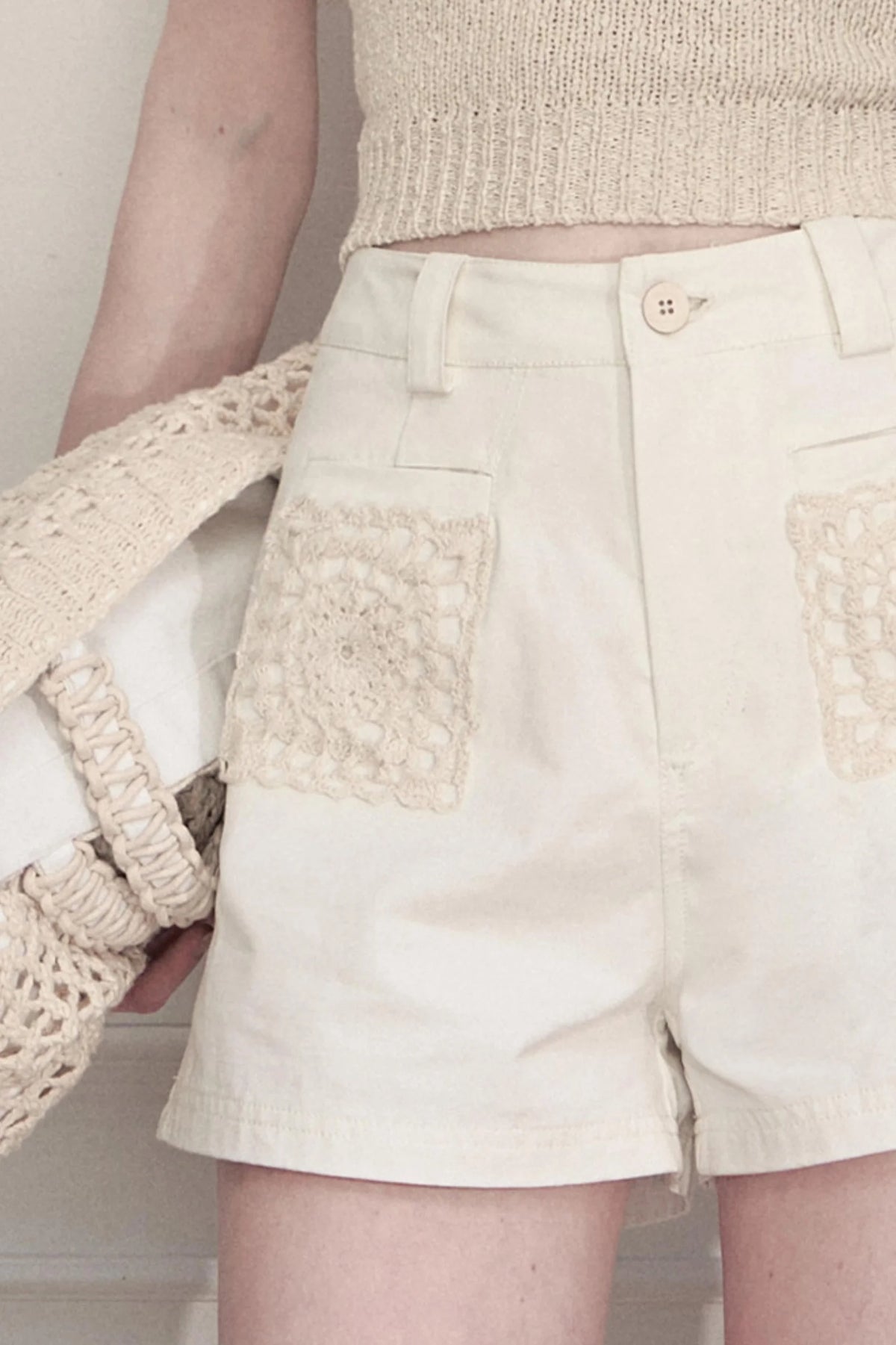 Yuan High-Waist Chic Shorts