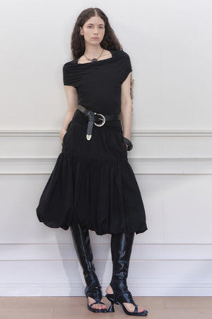 Yuan Lace-Knit Tee