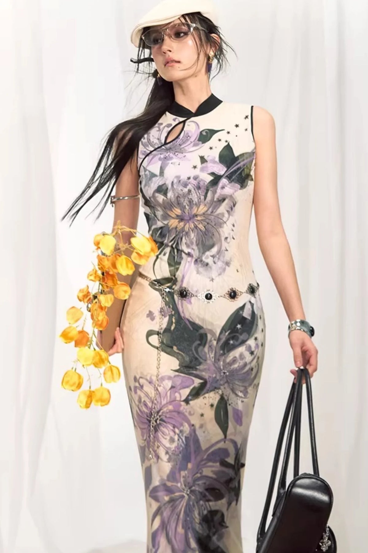 Ziman Garden Cheongsam Dress