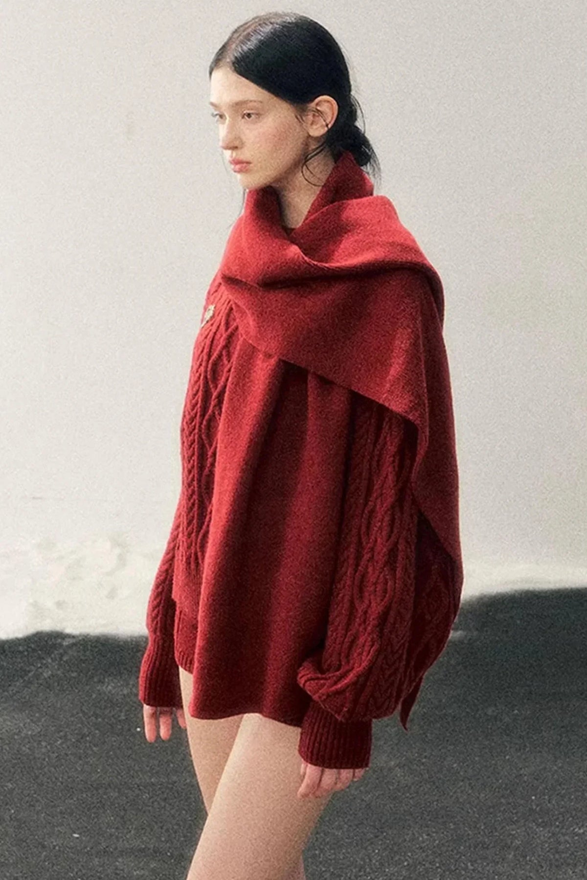 Zurich Knit Sweater Shorts Set-Up